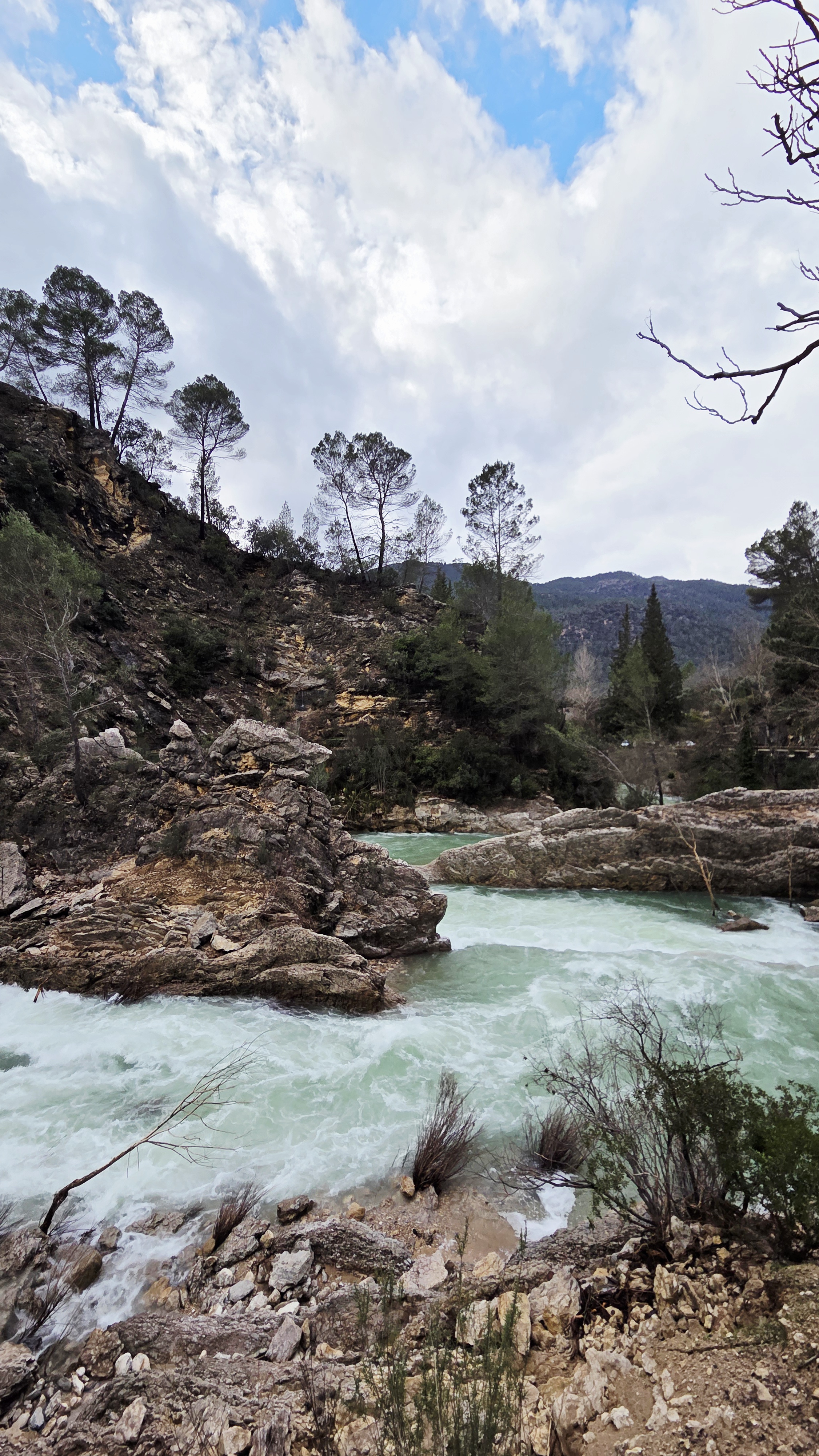 Río Borosa, aguas turquesas