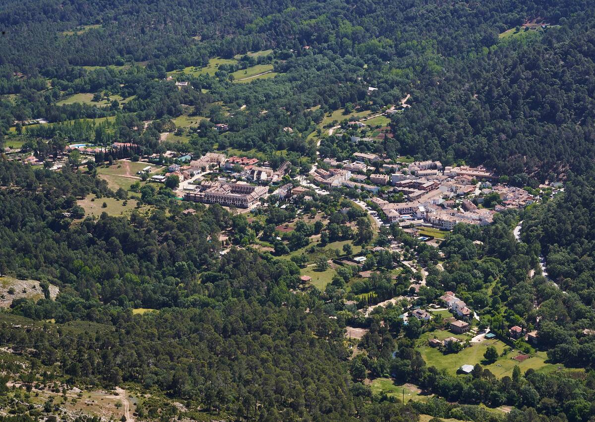 Vista aérea de Arroyo Frío